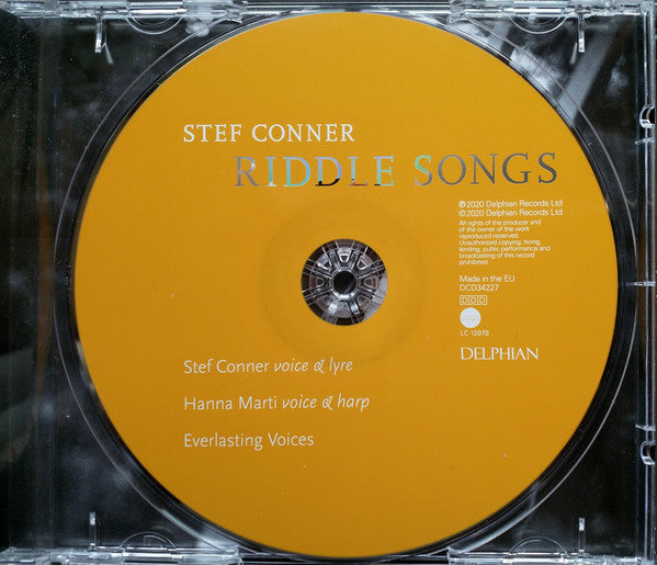 Stef Conner, Hanna Marti, Everlasting Voices : Stef Conner Riddle Songs (CD, Album)
