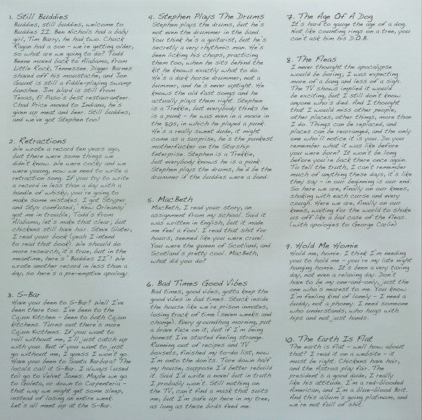 Frank Turner & Jon Snodgrass : Buddies II: Still Buddies (LP, Album, Ltd, Sil)
