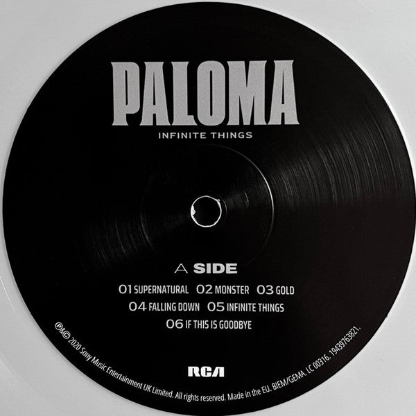 Paloma Faith : Infinite Things (LP, Album, Ltd, Whi)