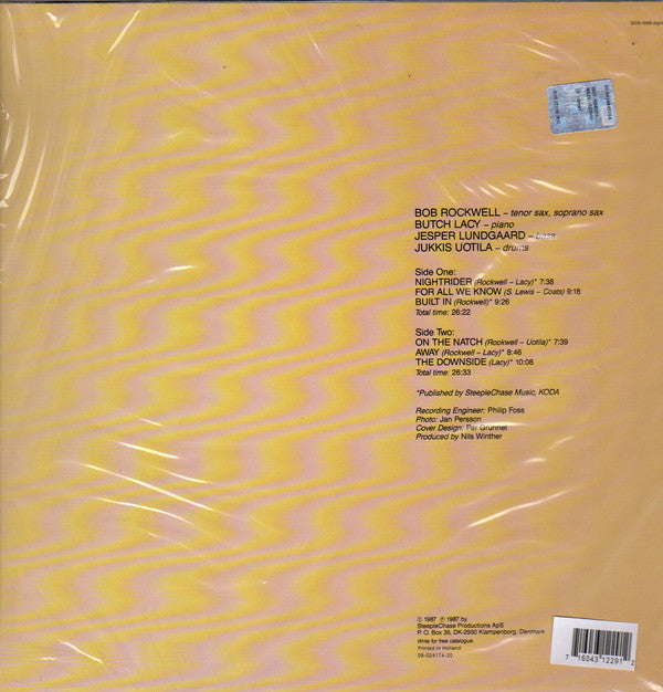 Bob Rockwell Quartet : On The Natch (LP, Album, RE)