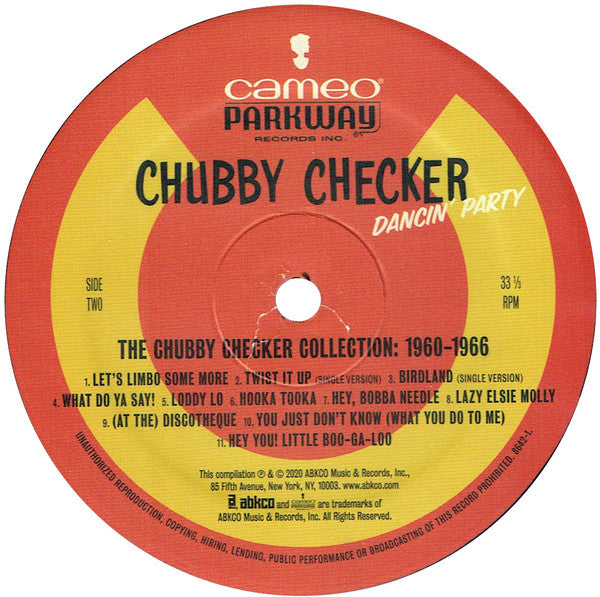 Chubby Checker : Dancin' Party - The Chubby Checker Collection: 1960-1966 (LP, Comp)