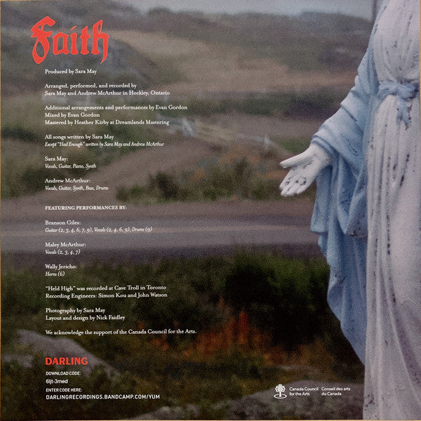 Falcon Jane : Faith (LP, Album, Ltd, Tra)