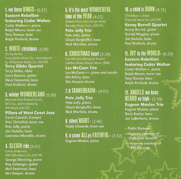 Various : Jazz Yule Love (CD, Comp)