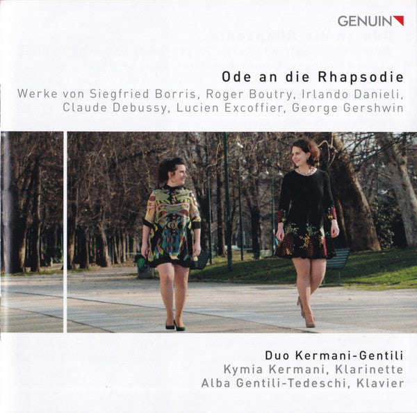 Duo Kermani-Gentili : Ode An Die Rhapsodie (CD, Album)