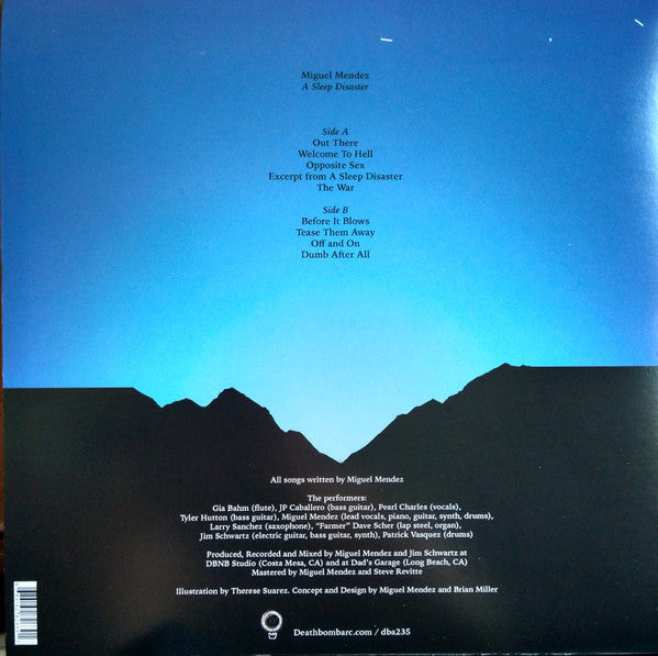Miguel Mendez : A Sleep Disaster (LP, Album, Tur)