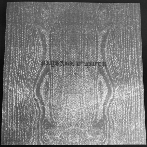 Paysage D'Hiver : Im Traum (10", EP, Ltd)
