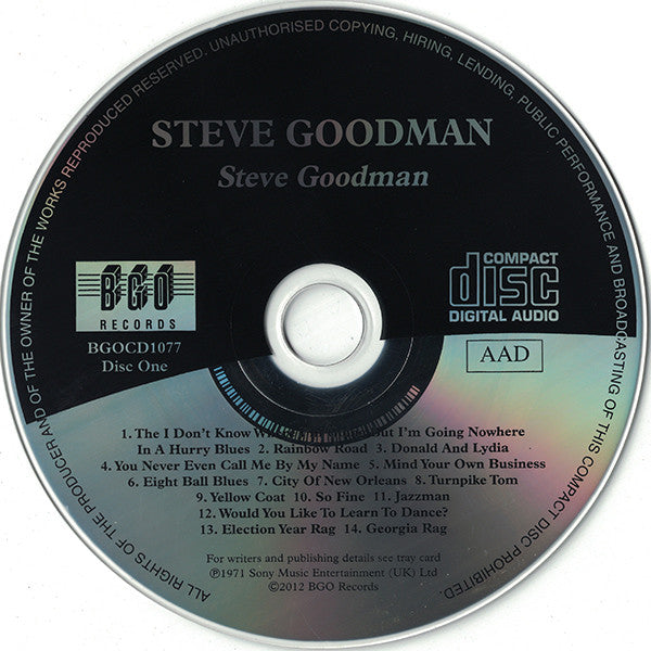 Steve Goodman : Steve Goodman / Somebody Else's Troubles (CD, Album, RE, RM + CD, Album, RE, RM + Comp)