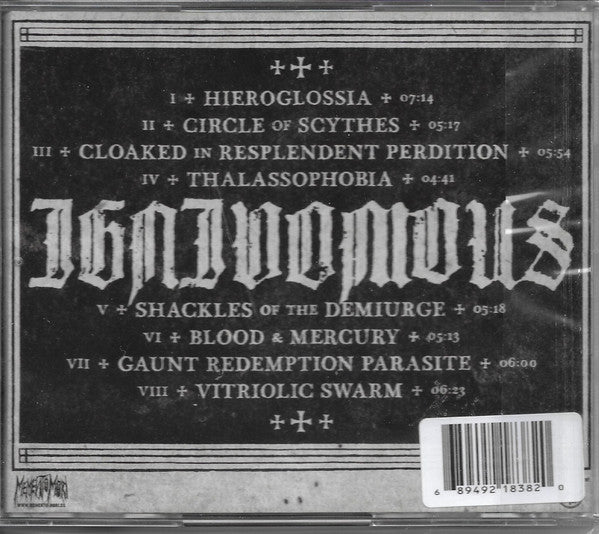 Ignivomous : Hieroglossia (CD, Album, RE)