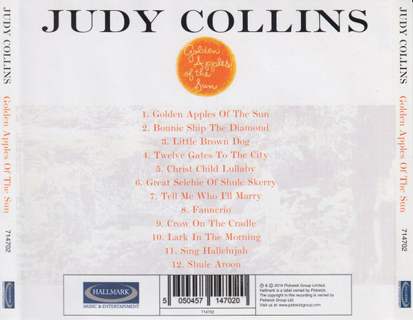 Judy Collins : Golden Apples Of The Sun (CD, Album)