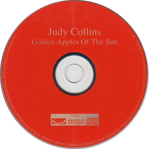 Judy Collins : Golden Apples Of The Sun (CD, Album)