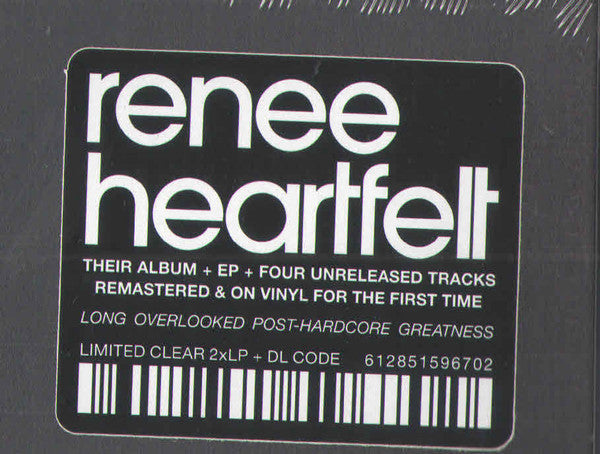 Renee Heartfelt : Discography  (2xLP, Comp, Cle)