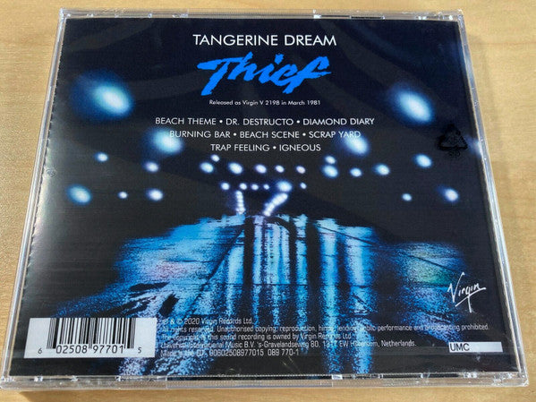 Tangerine Dream : Thief (CD, Album, RE, RM)