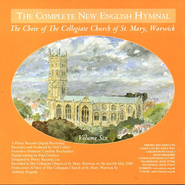 Choir Of The Collegiate Church Of St. Mary Of Warwick Directed By Christopher Betts : The Complete New English Hymnal: Volume Six (CD)