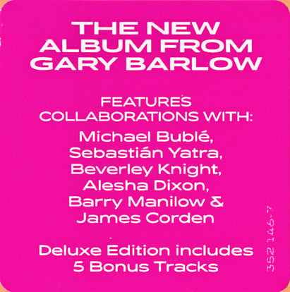 Gary Barlow : Music Played By Humans (CD, Album, Dlx)