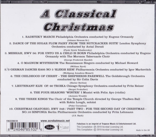 Various : A Classical Christmas (CD, Comp)