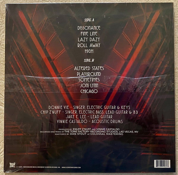 Enuff Z'nuff : Dissonance (LP, Album, Ltd, RE, Pin)