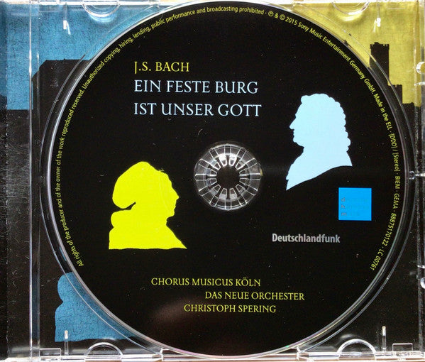 Johann Sebastian Bach, Chorus Musicus Köln, Das Neue Orchester, Christoph Spering : Ein Feste Burg Ist Unser Gott (CD, Album)