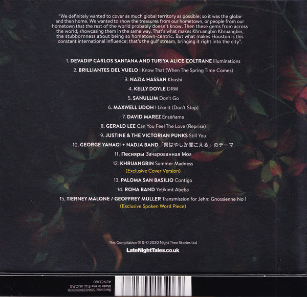 Khruangbin : LateNightTales (CD, Comp, Mixed)