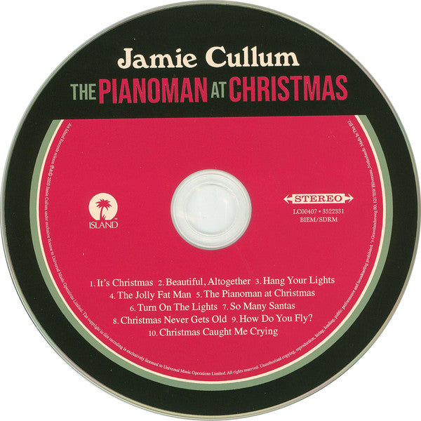 Jamie Cullum : The Pianoman At Christmas  (CD, Album, Ltd, Gat)
