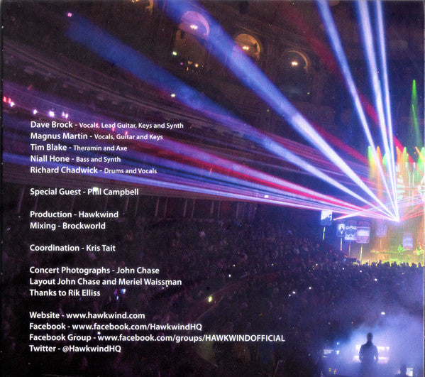 Hawkwind : Hawkwind 50 Live (2xCD, Album)