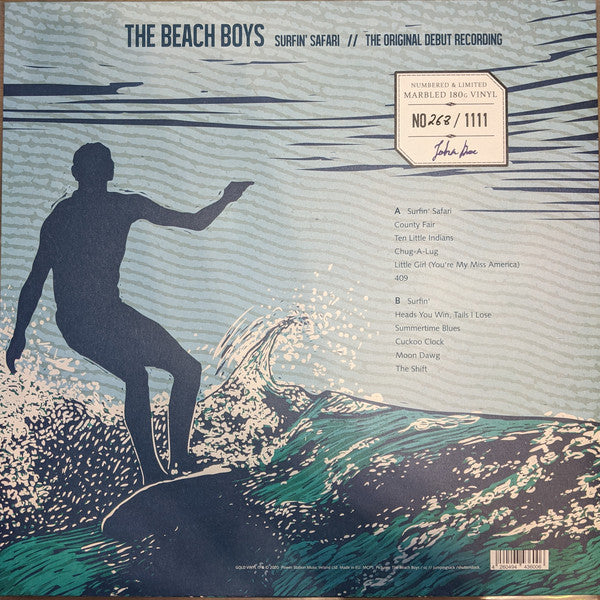 The Beach Boys : Surfin' Safari (LP, Album, Ltd, Num, RE, Yel)