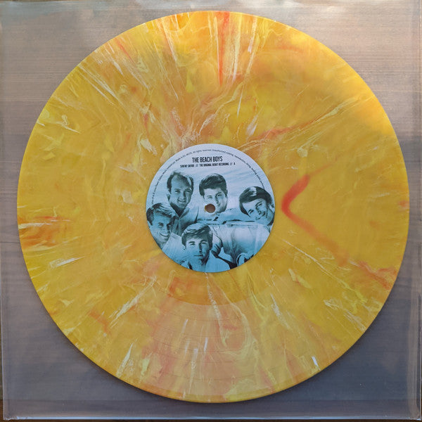 The Beach Boys : Surfin' Safari (LP, Album, Ltd, Num, RE, Yel)