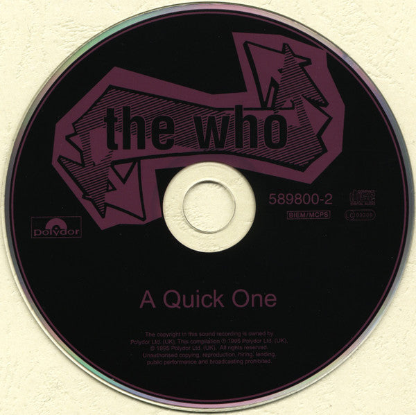 The Who : A Quick One (CD, Album, RE, RM, Dis)