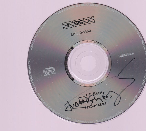 Freddy Kempf, Johann Sebastian Bach : Partitas Nºs. 4 & 6 (CD, Album)