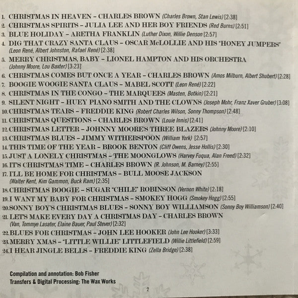 Various : Let's Make Every Day A Christmas Day (R&B Christmas Classics With Charles Brown And Friends) (CD, Comp, Mono)
