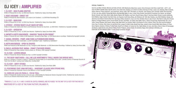 DJ Icey : Amplified (CD, Mixed)