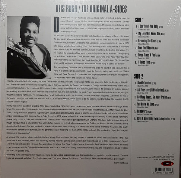 Otis Rush : Original A-Sides (LP, Comp)