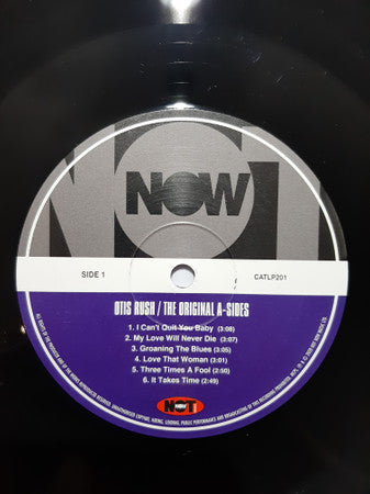 Otis Rush : Original A-Sides (LP, Comp)