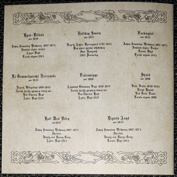 Varde (2) : Fedraminne (CD, Album)
