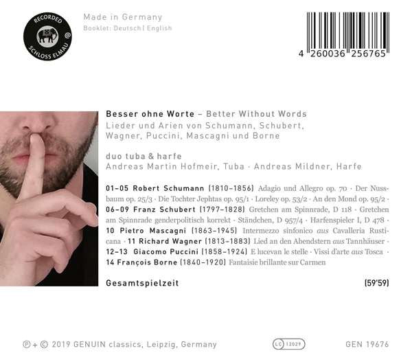 Andreas Hofmeir, Andreas Mildner : Besser Ohne Worte - Better Without Words (CD, Album)
