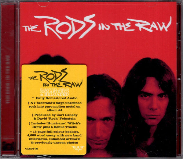 The Rods : In The Raw (CD, Album, RE, RM)