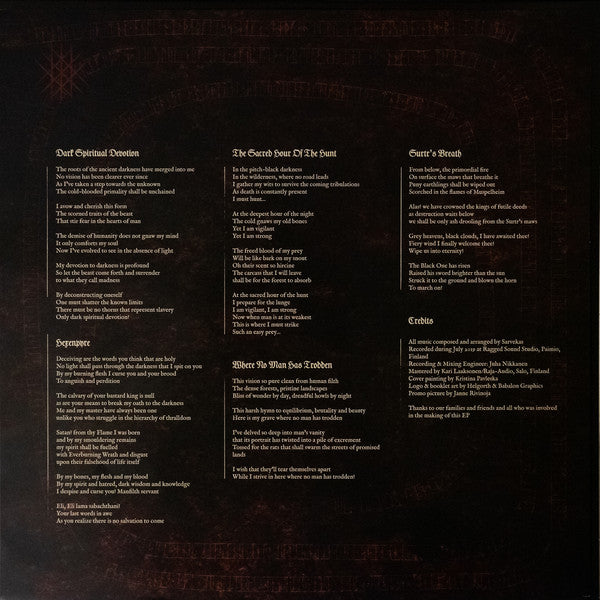 Sarvekas : Of Atavistic Fury & Visions (LP, MiniAlbum, EP, Ltd)