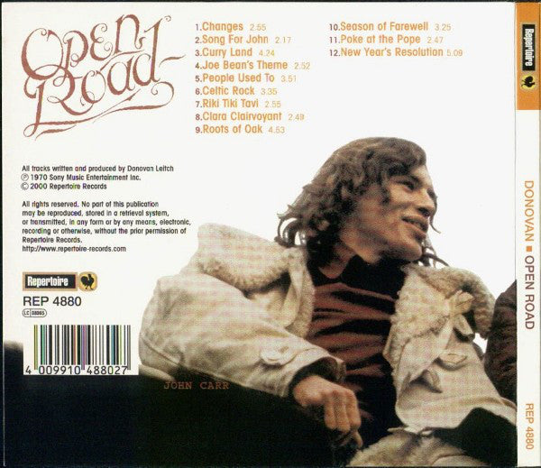 Donovan : Open Road (CD, Album, RE)