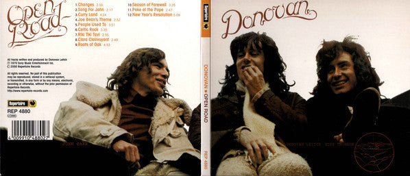 Donovan : Open Road (CD, Album, RE)