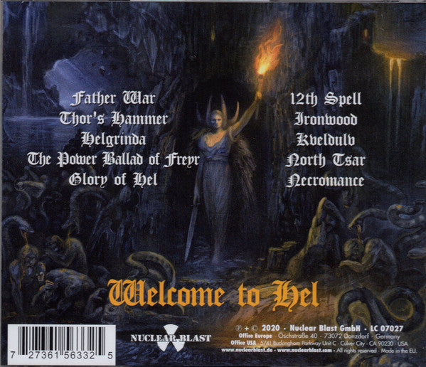 Hjelvik : Welcome To Hel (CD, Album)