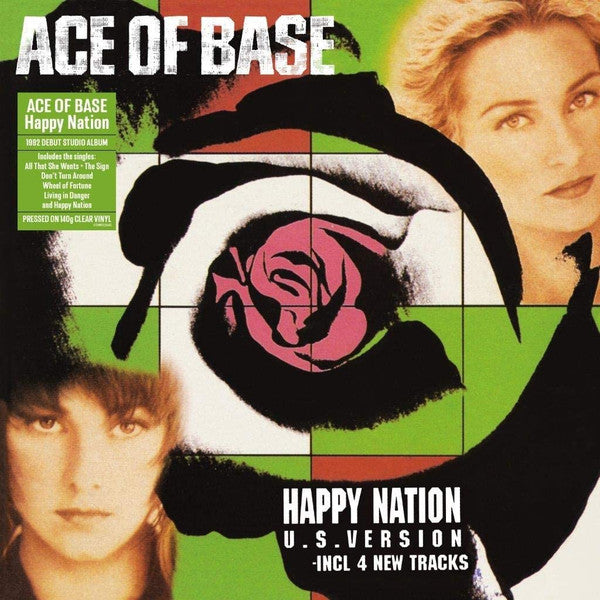 Ace Of Base : Happy Nation (U.S. Version) (LP, Album, RE, Cle)