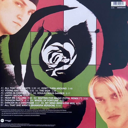 Ace Of Base : Happy Nation (U.S. Version) (LP, Album, RE, Cle)