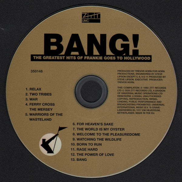 Frankie Goes To Hollywood : Bang!... The Greatest Hits Of Frankie Goes To Hollywood (CD, Comp, RE)