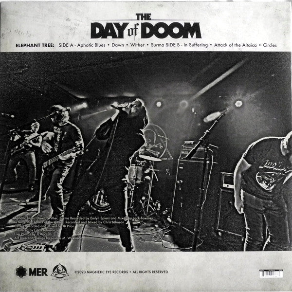 Elephant Tree : Day Of Doom Live (LP, Album)