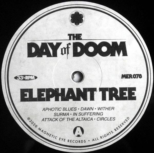 Elephant Tree : Day Of Doom Live (LP, Album)