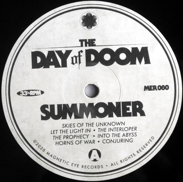 Summoner : Day Of Doom Live (LP, Album)