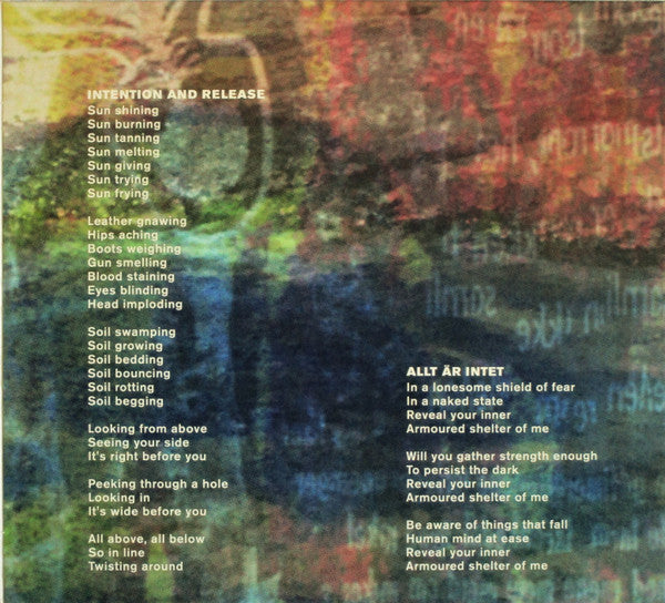 The End (72) : Allt Är Intet (CD, Album)