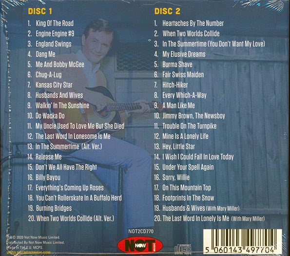 Roger Miller : King Of The Road - The Best Of (2xCD, Comp)