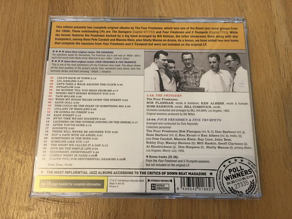 The Four Freshmen : The Swingers + Four Freshmen & 5 Trumpets (CD, Comp)