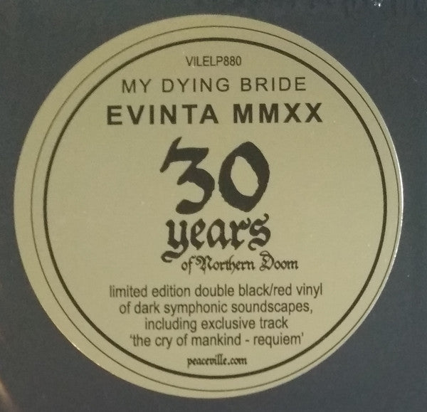 My Dying Bride : Evinta MMXX (LP + LP, Red + Album, Ltd, RE)