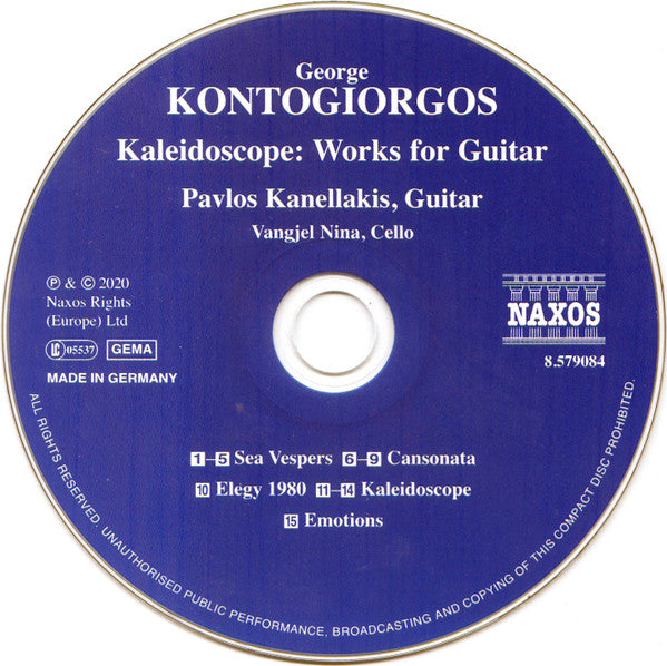 Γιώργος Κοντογιώργος, Pavlos Kanellakis : Kaleidoscope (CD, Album)
